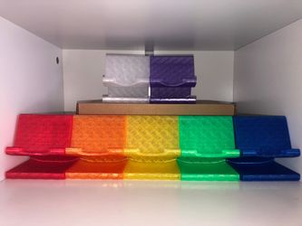 3D Printed Phone Stand Set – 7 Colors
