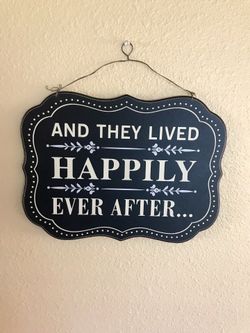 Brand new wood wedding sign! $15.00