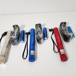 3pcs Rechargeable 303 L. Pointer Pen Light