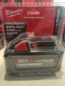 Brand new Milwaukee XC 6.0 battery