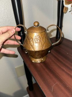 Copper Bowl with Lid