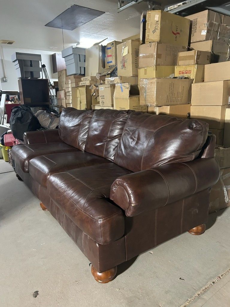 Leather Couch