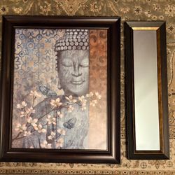 Frame W/ 2 Side Mirrors