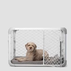 Diggs Dog crate - white 