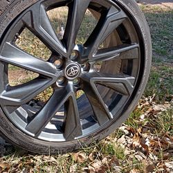 3 18" Allow Rims and Tires