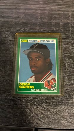 1989 Score Deion Sanders Rookie Card