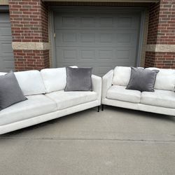 **FREE DELIVERY** Sofa + LoveSeat