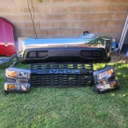 2021 Silverado Custom Bumper Assembly 