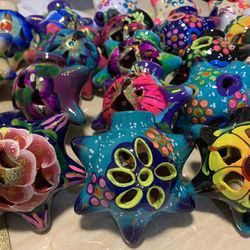 Assorted Talavera Hand painted Ornaments