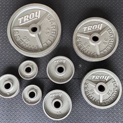 Commercial Machined Weight Plates - 270lbs