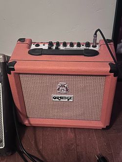 Orange crush guitar amp