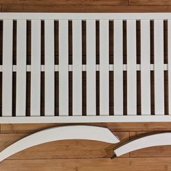 allen + roth Hartford White Wood Closet Shelf With Curved Brackets - (Set Of 2)