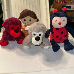 Four Plush Toys