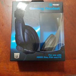 Gaming Headset XBOX One PS4 PC Wired