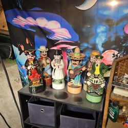 Vintage Liquor Decanter's