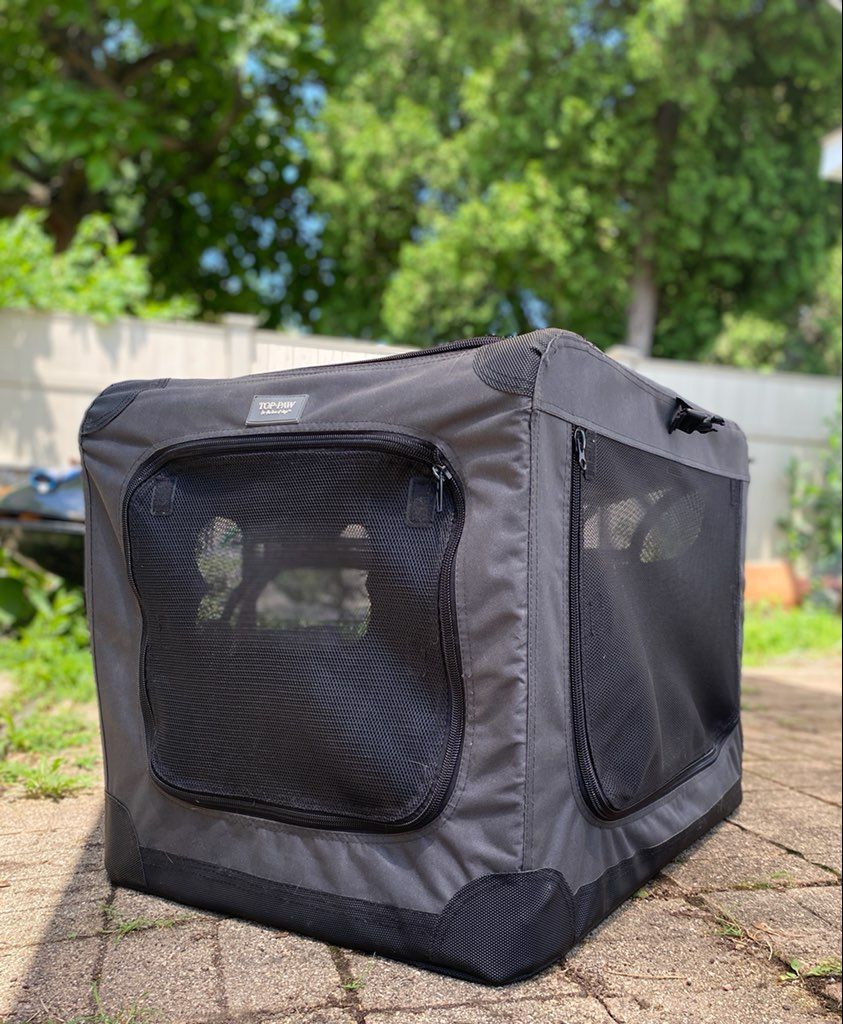 Top Paw Indoor Outdoor Portable Dog Crate