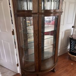 Antique Curio Cabinet