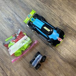 build able Car And hot Wheel Truck