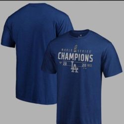2020 Los Angeles Dodgers World Series Champions 4XL Big And Tall 4XB
