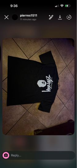 Stussy Bape shirt
