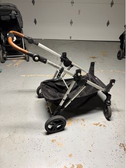 Mockingbird single to double stroller base