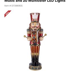 Brand New In Box Nutcrackers With Lights And Music 