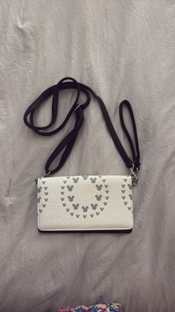 Disney Mickey Mouse Crossbody Wallet Purse