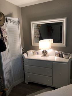 Luxury Ralph Lauren Silver Table  Lamps White Rectangle Shades