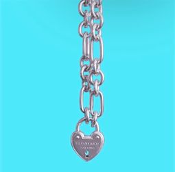 Tiffany & Co. Heart Lock Bracelet
