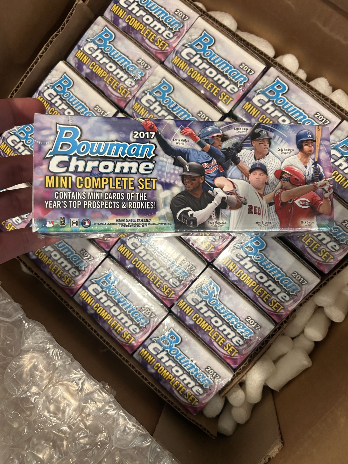 2017 Bowman Chrome Mini Complete Factory Sealed Set. Judge Rookie , Look For Autos Of Judge , Tatis , Soto , Acuna, Etc.., MULTIPLE AVAILABLE!!! 