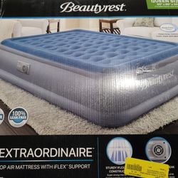 Beautyrest air mattress with iflex support