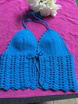 Crochet  tejido a mano  top
