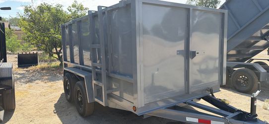 New smooth wall dump trailer 12 ft !