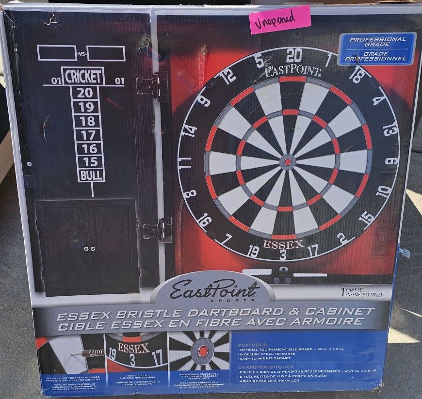 EastPoint Dartboard with Cabinet
