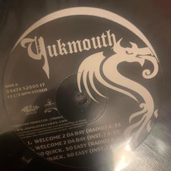 Yukmouth - Welcome To The Bay 12” Vinyl Record 