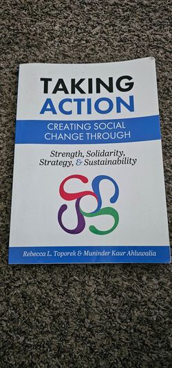 Taking action creating social change through book