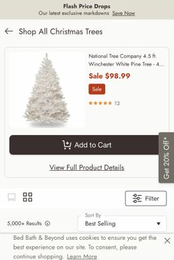 National tree Company 4.5 foot Christmas tree