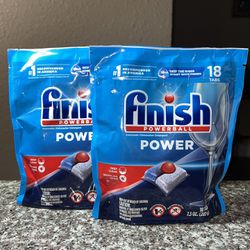 Finish Power Dishwasher Pods Set 