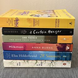 Bestseller Fiction Paperback Books - $5 Each/Discount for Multiples   