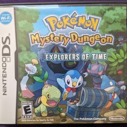 Pokemon Mystery Dungeon Explorers Of Time (CIB) For DS