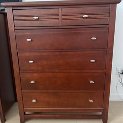 Matching Solid Wood Dresser and Nightstand