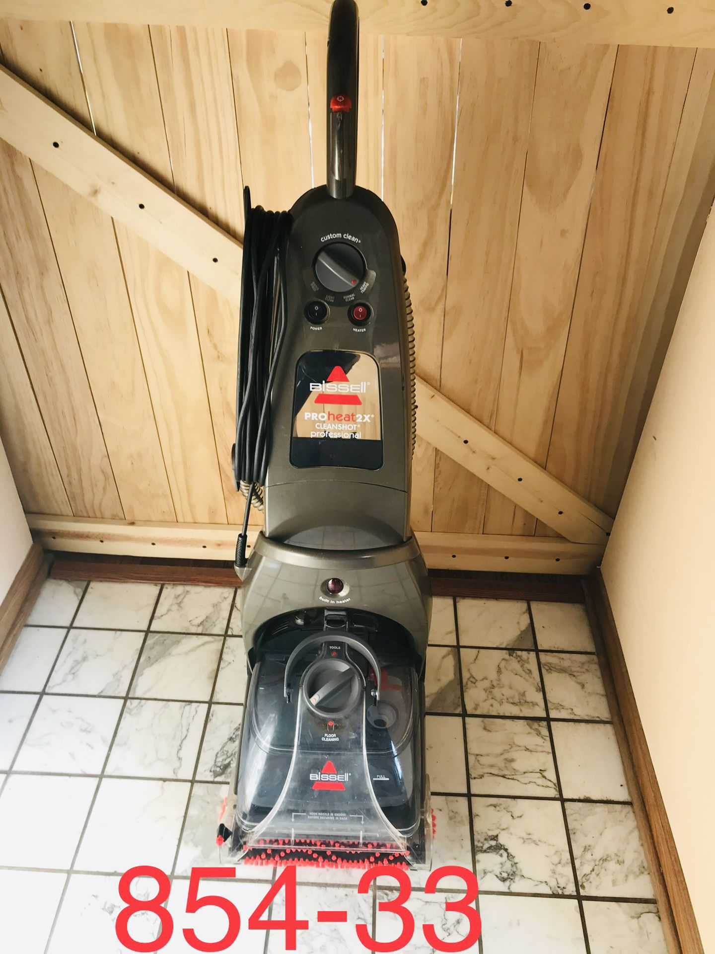 Bissell Pro Heat 2x Clean Shot Professional Carpet Cleaner