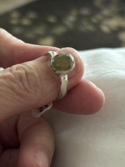 SPHENE Sterling Silver Ring