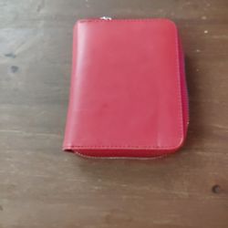 Leather Zipper Wallet