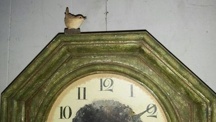 Wall clock vintage look