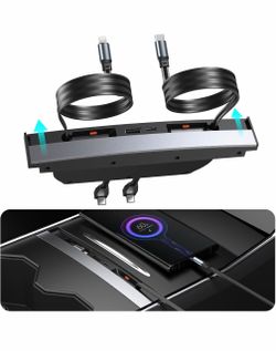 USB Hub for Tesla Model Y&3