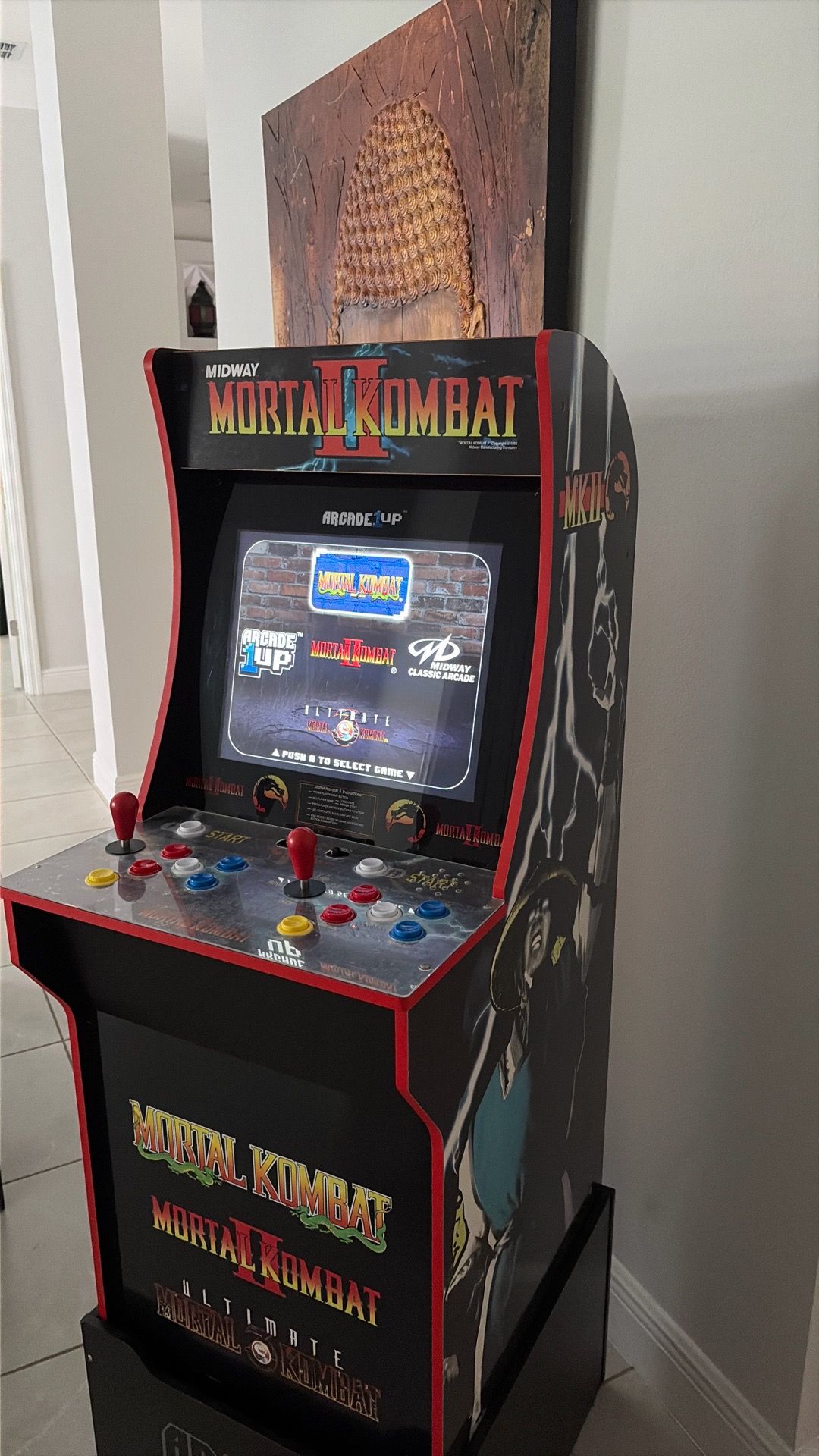 Mortal combat arcade game