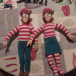 WALDO AND WENDI DOLLS FROM THE 80'S