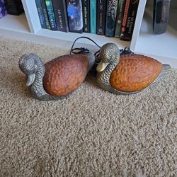 Vintage Duck Lamps