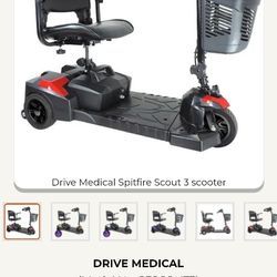 Fold Up Mobility Scooter